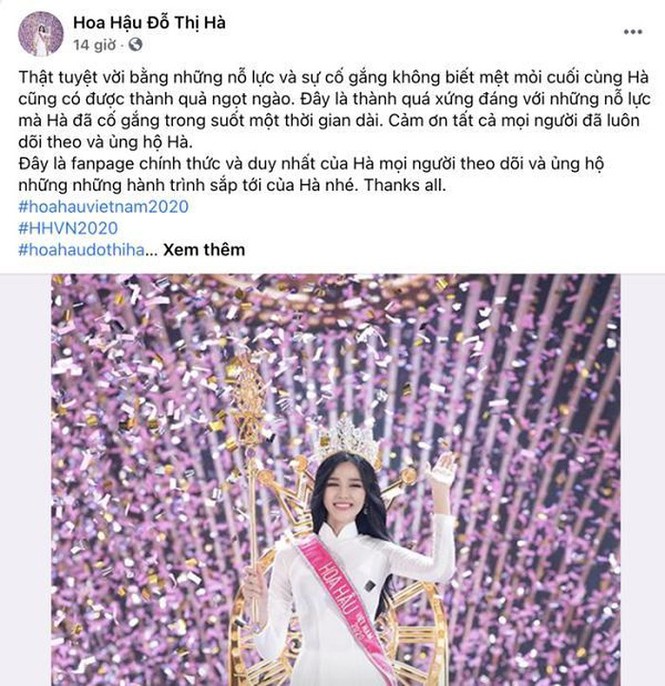 Giữa loạt Facebook giả mạo, đâu là trang cá nhân 'chính chủ' Hoa hậu Đỗ Thị Hà? - ảnh 3