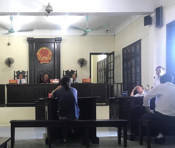 Phụ nữ dùng xô nhựa đánh vào mặt hàng xóm bị kết án 6 tháng tù giam - ảnh 1