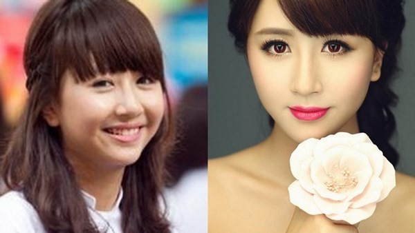 Quỳnh Anh Shyn từng dính nghi án phẫu thuật cằm tuy nhiên, cô bạn vẫn là hotgirl có mặt mộc xinh đẹp