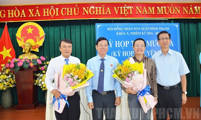 Ông Đinh Khắc Huy được bầu làm Chủ tịch UBND Quận Bình Thạnh - ảnh 1