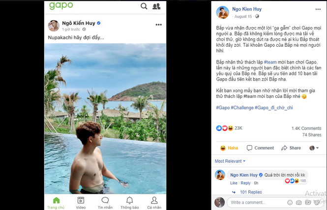 Mạng xã hội Gapo công bố đã có hơn một triệu người dùng - ảnh 6