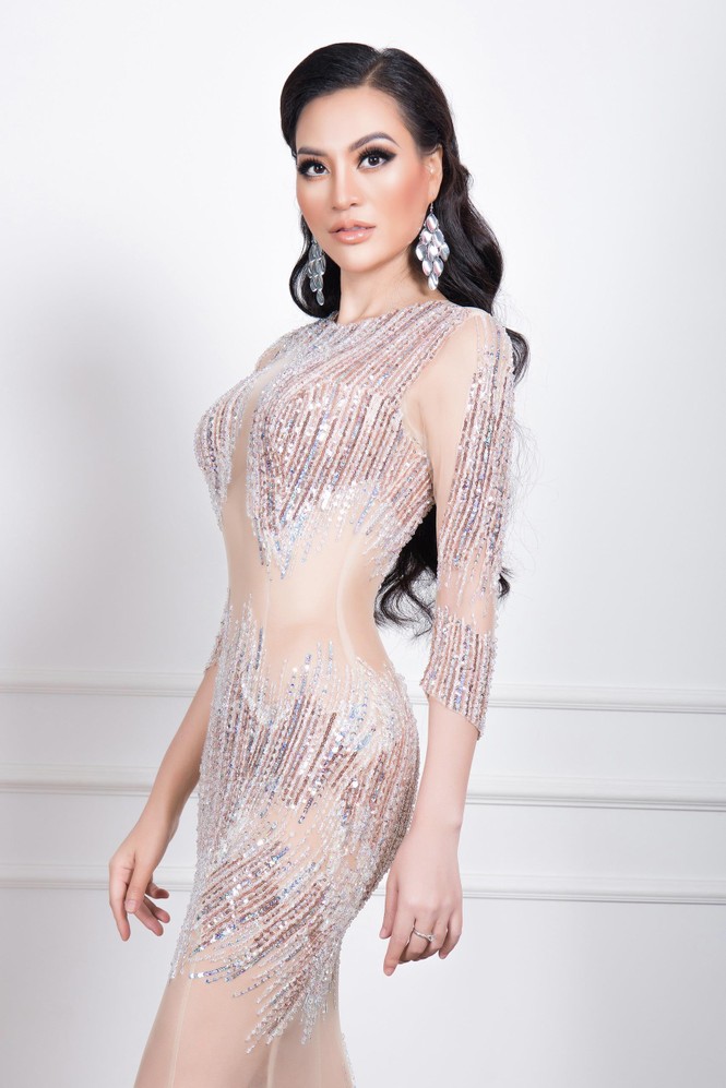 Trần Huyền Nhung đầu tư hình ảnh khủng xuất hiện trước công chúng. - ảnh 1