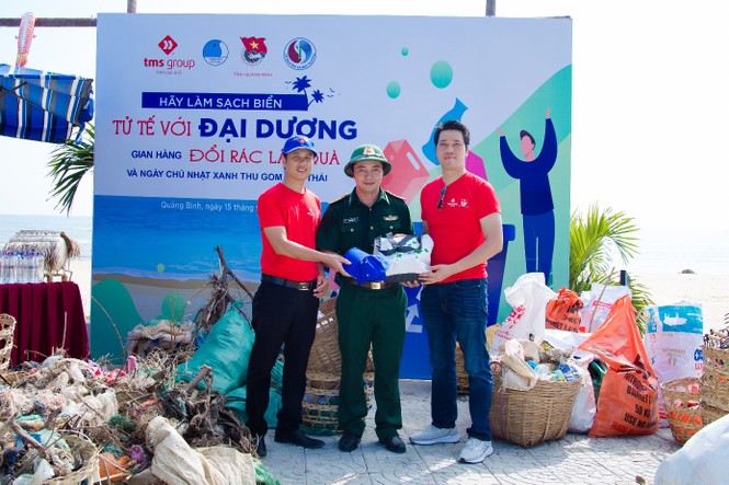Quảng Bình: 1.000 thanh niên xung kích tham gia chiến dịch làm sạch biển - ảnh 4