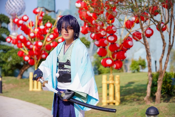 Cộng đồng cosplay 'phát cuồng' với điểm sống ảo mới ở Hà Nội - ảnh 3