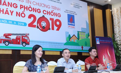 Họp thông tin chương trình ‘tháng phòng chống cháy nổ 2019’ - ảnh 1