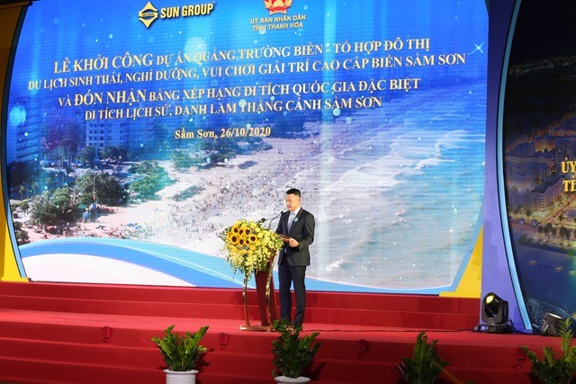 Thanh Hóa khởi công dự án quảng trường biển - ảnh 1