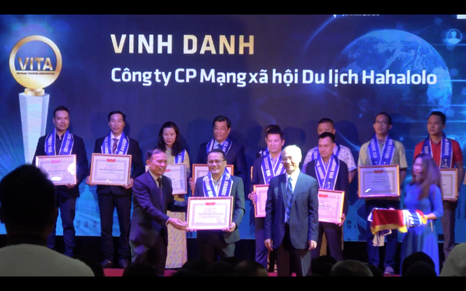 MXH Hahalolo vinh dự nhận giải thưởng “Công ty có sản phẩm công nghệ phục vụ khách du lịch - ảnh 3