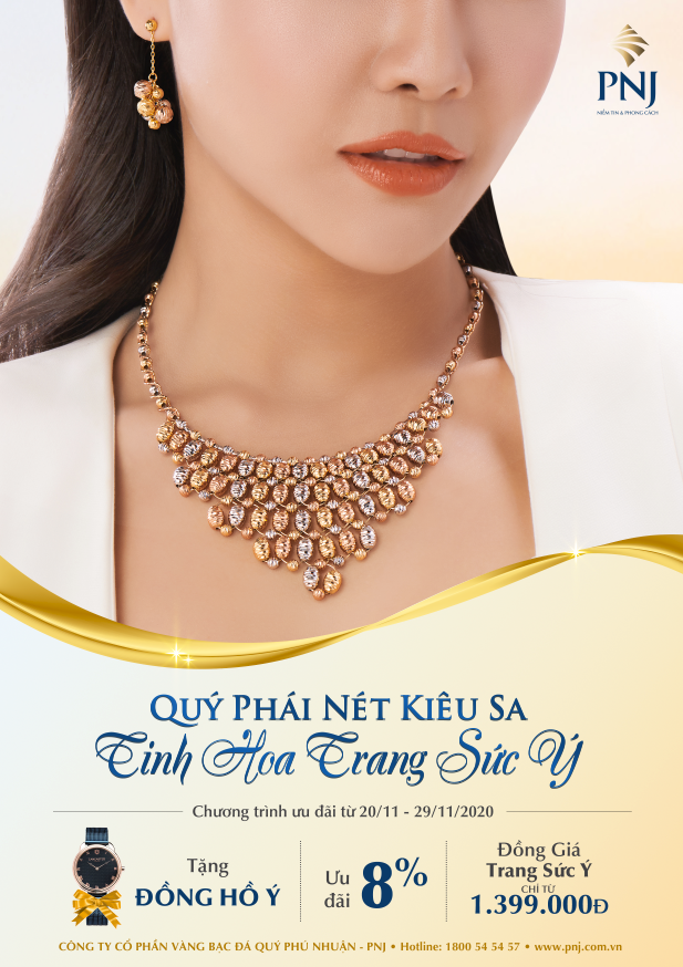 Quý phái nét kiêu sa, tinh hoa trang sức Ý - ảnh 1