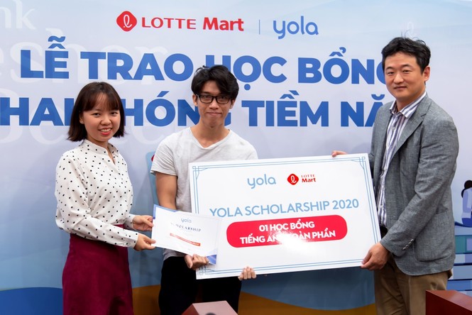 Lotte Mart và Yola trao học bổng khai phóng tiềm năng trị giá gần 180 triệu đồng - ảnh 1