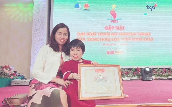 Hai tấm gương khuyết tật được vinh danh 'Tỏa sáng nghị lực Việt năm 2020' - ảnh 2