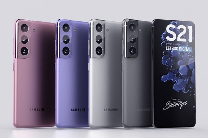 Rò rỉ dung lượng và màu sắc của Samsung Galaxy S21 Series - ảnh 1