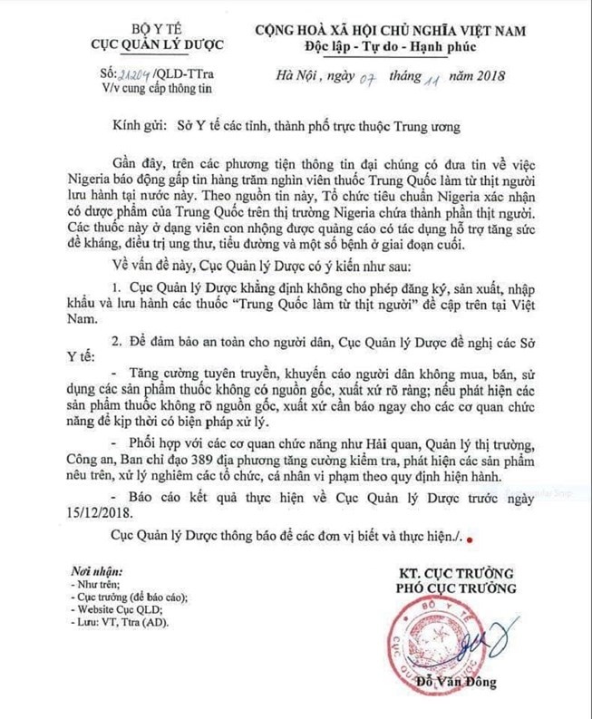 Bác sỹ đông y nói gì về thuốc 'làm từ thịt người'? - ảnh 1