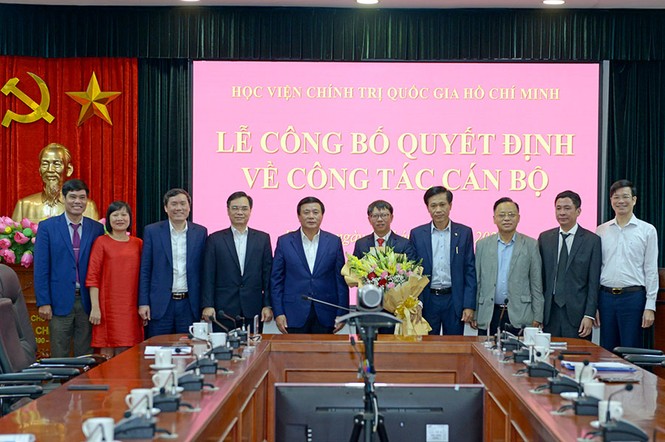 Điều động, bổ nhiệm nhân sự Học viện Chính trị Quốc gia Hồ Chí Minh - ảnh 1