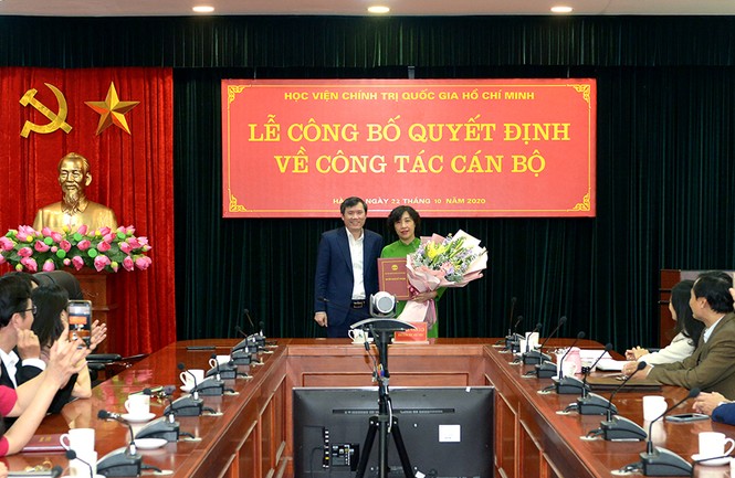 Điều động, bổ nhiệm nhân sự Học viện Chính trị Quốc gia Hồ Chí Minh - ảnh 4