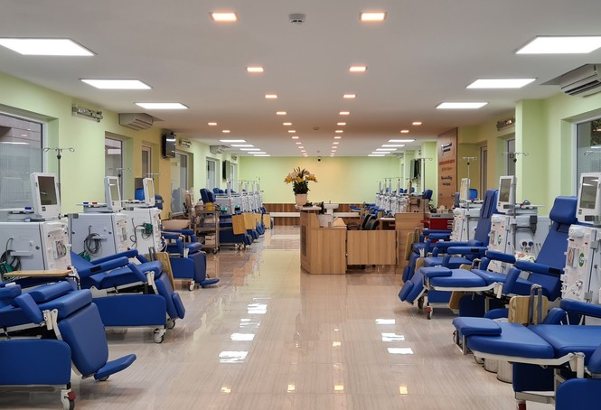 Trung tâm lọc máu kỹ thuật cao hiện đại nhất Việt Nam hoạt động - ảnh 1