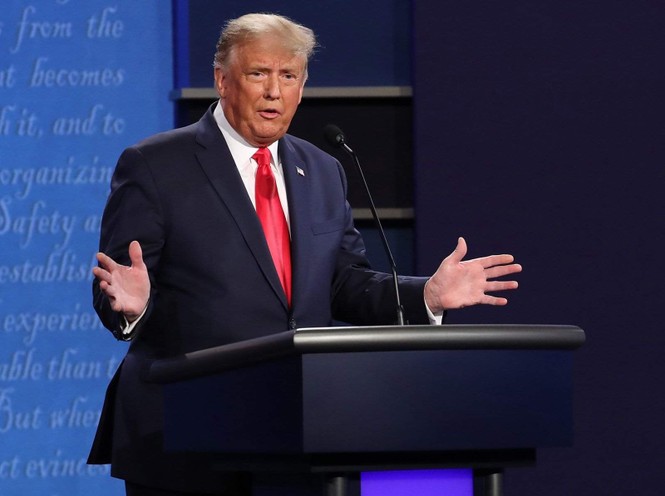 Sáng nay, hai ông Trump - Biden tranh luận lần cuối trước ngày bầu cử Tổng thống - ảnh 5