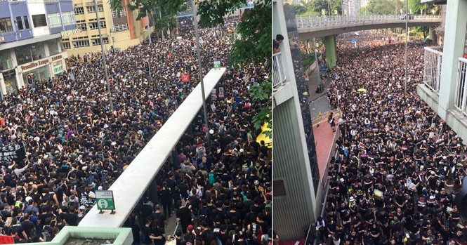 biểu tình Hong Kong trưởng đặc khu xin lỗi Joshua Wong được thả - ảnh 2