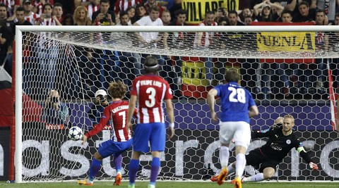 Leicester bốc hoả vì bàn thắng 'tưởng tượng' của Atletico - ảnh 2