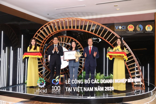 Công bố 100 doanh nghiệp phát triển bền vững Việt Nam năm 2020 - ảnh 3