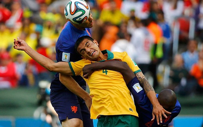 Nét mặt 'khó đỡ' của các sao trên sân cỏ World Cup - ảnh 12