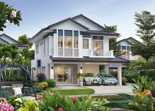 Những mẫu nhà 2 tầng mái thái kiểu mới đẹp ngẩn ngơ - ảnh 4