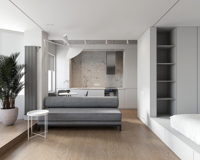 Căn hộ 30m2 vẫn cuốn hút, không nhàm chán với 4 người ở thoải mái - ảnh 1