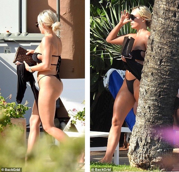 ‘Đỏ mặt’ với bikini bé xíu của sao truyền hình Anh Amber Turner - ảnh 3