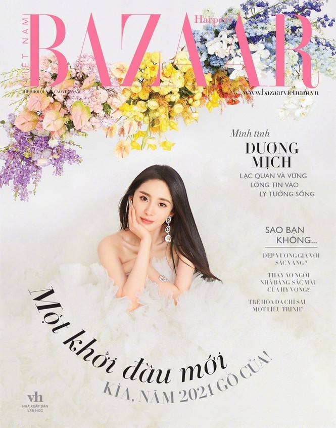 Dương Mịch lên trang bìa sinh nhật 10 năm của Harper’s Bazaar Việt Nam - ảnh 1