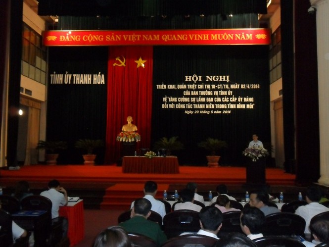 Tăng cường sự lãnh đạo của Đảng đối với công tác thanh niên - ảnh 1