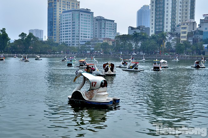 Xếp hàng dài chờ xin chữ ở Văn Miếu ngày Tết - ảnh 15