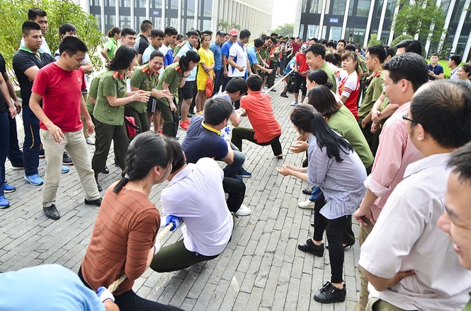 Đoàn Thanh niên các đơn vị thuộc Tổng Cục Chính trị CAND tranh tài thể thao - ảnh 6