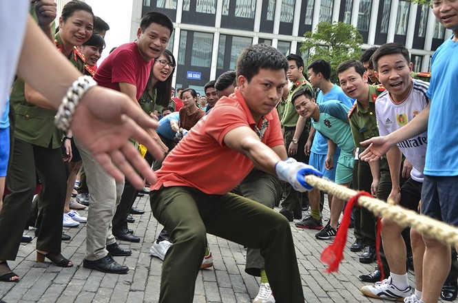 Đoàn Thanh niên các đơn vị thuộc Tổng Cục Chính trị CAND tranh tài thể thao - ảnh 5