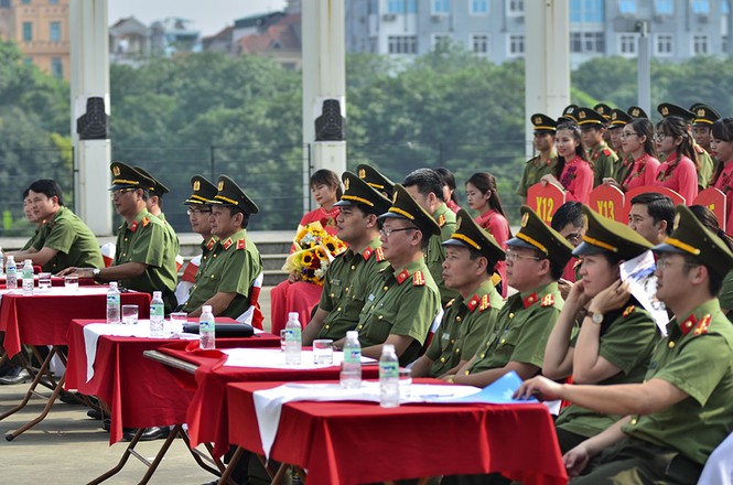 Đoàn Thanh niên các đơn vị thuộc Tổng Cục Chính trị CAND tranh tài thể thao - ảnh 4