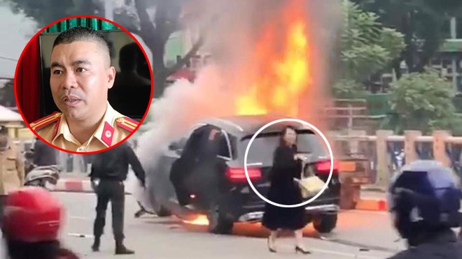 Trung tá CSGT kể lại giây phút cứu thanh niên trong vụ Mercedes gây tai nạn liên - ảnh 1