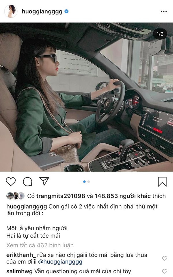 Showbiz 22/5: Hồ Quang Hiếu chăm thả thính hậu chia tay Bảo Anh, Hương Giang tậu xế mới? - ảnh 2