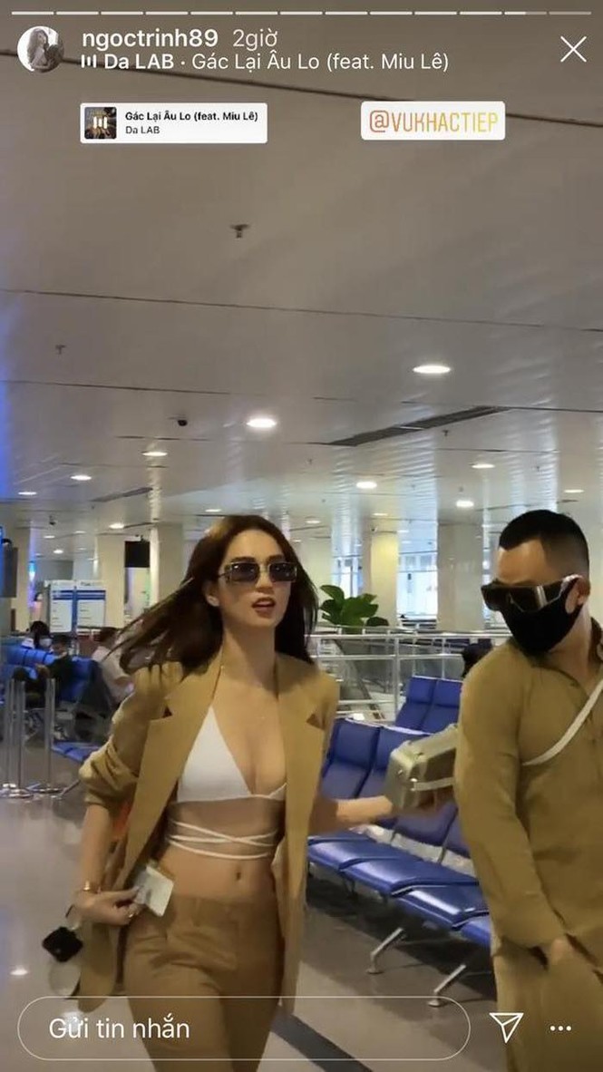 Khánh Vân diện áo dài vàng rực lấn át cô dâu, Võ Hoàng Yến khoe mặt mộc tươi tắn rạng ngời - ảnh 4