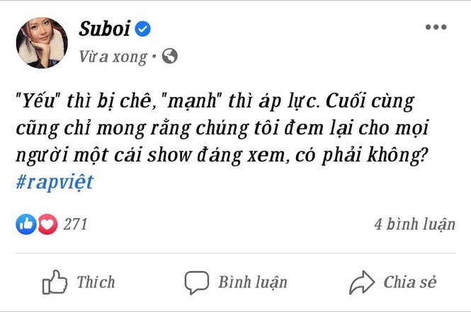 Mai Phương Thúy diện đồ năng động như gái 18; Suboi lên tiếng khi đội Binz bị chê yếu nhất - ảnh 3