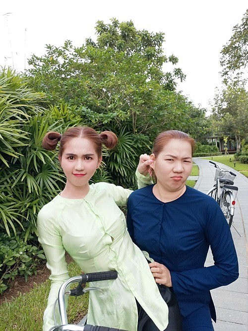 Minh Tú, Trương Quỳnh Anh thi nhau khoe ảnh thả thính cực chất - ảnh 5