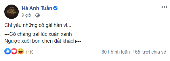 Hà Anh Tuấn bất ngờ tiết lộ yêu 'cô gái hàn vi' - ảnh 1