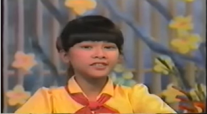 Clip Như Quỳnh hát trên sóng truyền hình năm 10 tuổi 'gây sốt' - ảnh 1