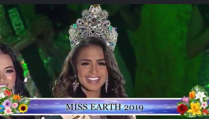 Người đẹp đến từ Puerto Rico đăng quang Hoa hậu Trái đất 2019 - ảnh 3
