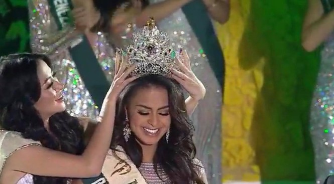 Người đẹp đến từ Puerto Rico đăng quang Hoa hậu Trái đất 2019 - ảnh 2