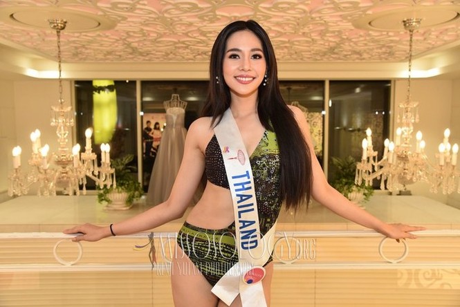 Nhan sắc thiên thần của người đẹp Thái Lan vừa đăng quang Hoa hậu Quốc tế 2019 - ảnh 6