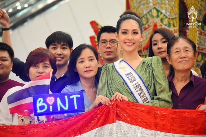 Nhan sắc thiên thần của người đẹp Thái Lan vừa đăng quang Hoa hậu Quốc tế 2019 - ảnh 3