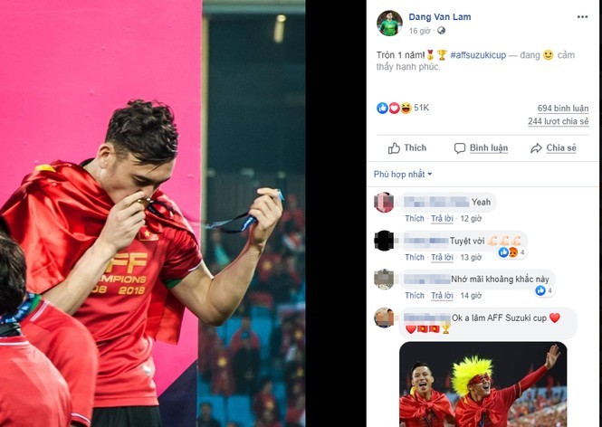 Showbiz 16/12: Công khai hẹn hò bạn gái xinh đẹp, thủ môn Văn Toản bị tố bội bạc - ảnh 3