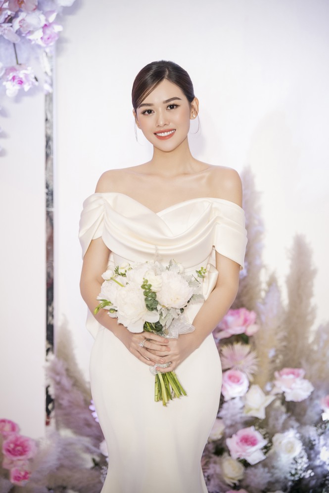 Khoảnh khắc Á hậu Tường San bật khóc trong lễ cưới - ảnh 3