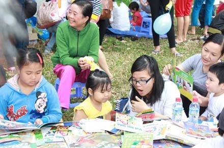 Ra mắt thư viện xanh dành cho bệnh nhi - ảnh 8