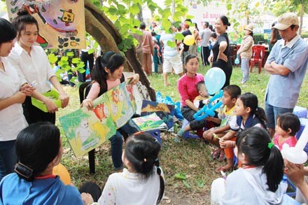 Ra mắt thư viện xanh dành cho bệnh nhi - ảnh 5