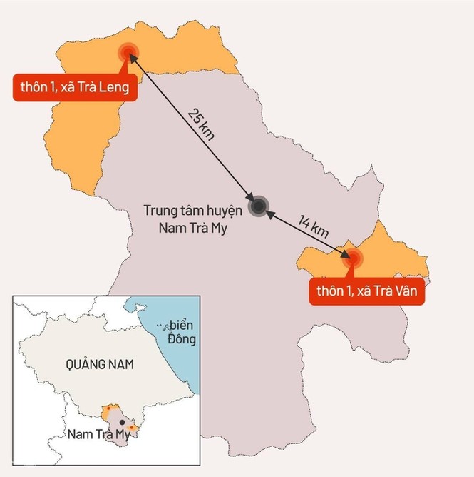 53 người mất tích do sạt lở núi ở Quảng Nam, quân đội vào hiện trường - ảnh 2