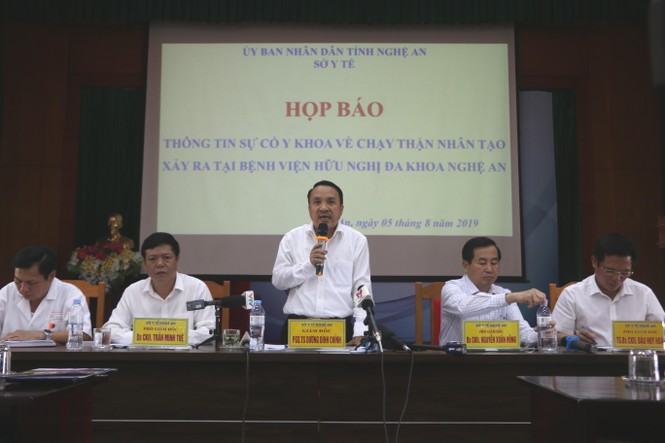 Sự cố chạy thận nhân tạo tại Nghệ An: Có thể thành lập Hội đồng kỷ luật - ảnh 1